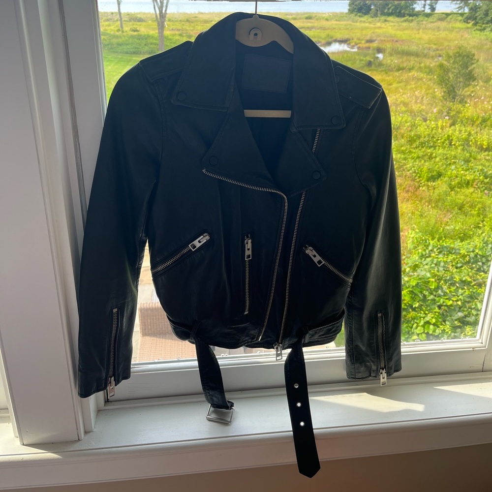All Saints Leather Jacket